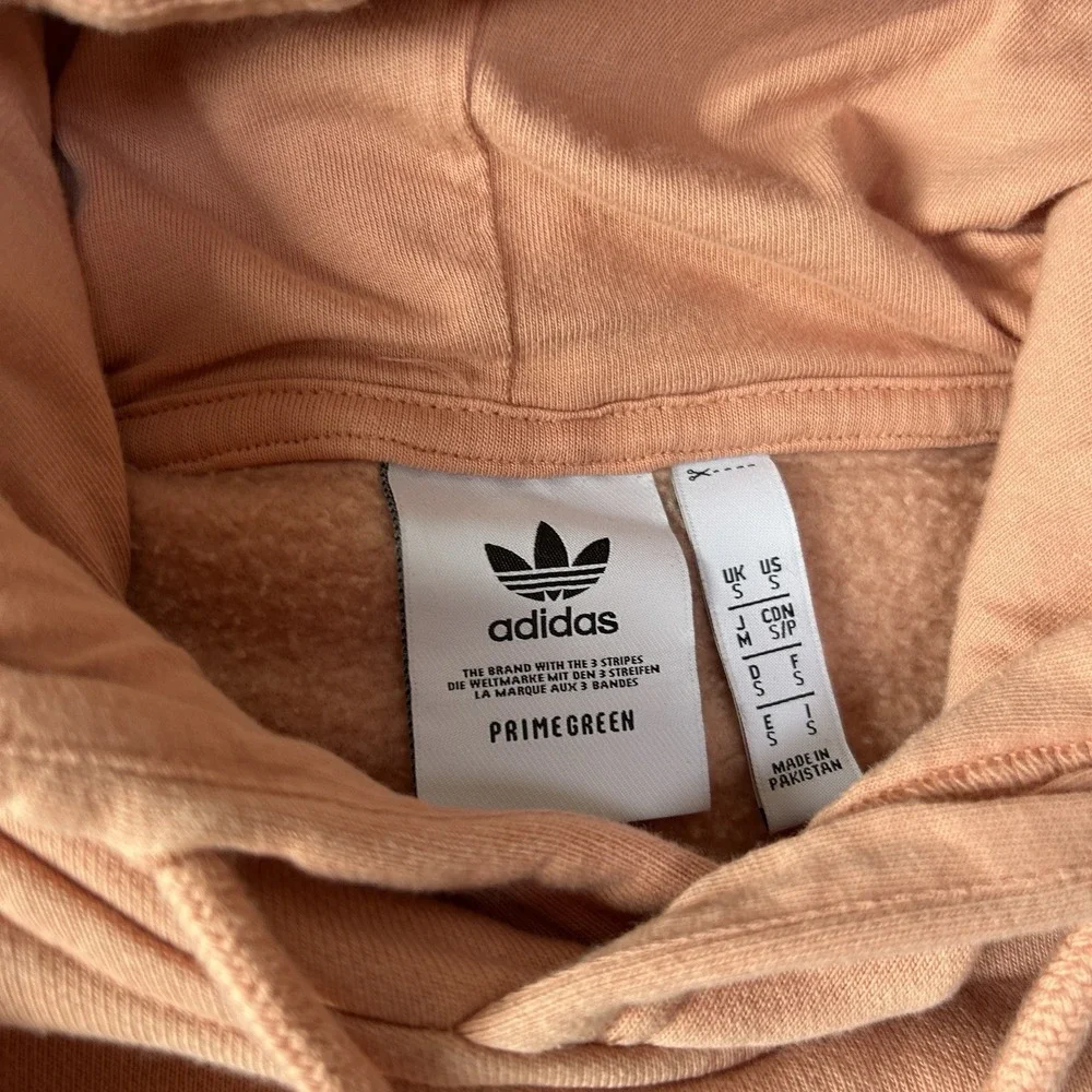 Adidas Adicolor‎ Essentials Trefoil Hoodie Logo Men's Small Ambient Blush